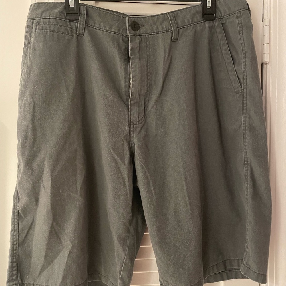 Men’s gray shorts size 36 with inseam 11”inseam